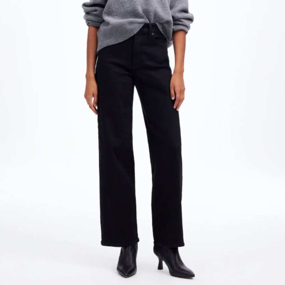 NWT Madewell The Perfect Vintage Wide-Leg Jean 25P